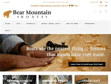 Tablet Screenshot of bearmountainboats.com